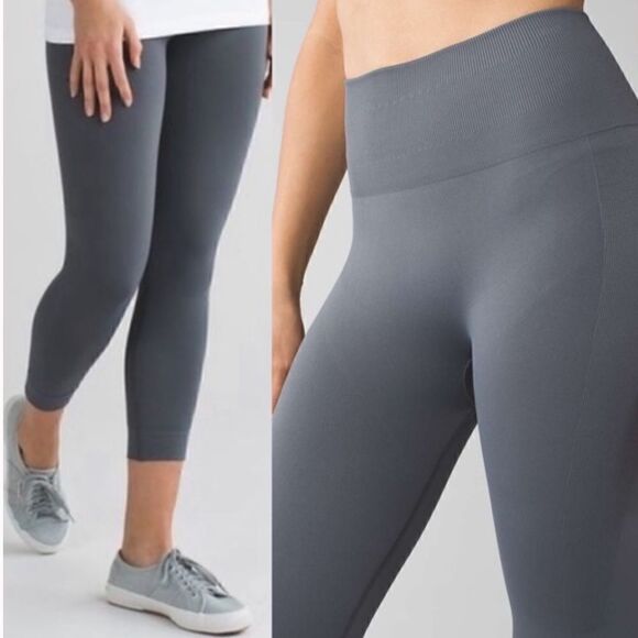 Womens Lululemon Zone In Cropped Leggings - Picture 1 of 4